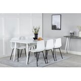 Venture Home Polar pravokutni blagovaonski stol 180 × 90 cm, bijeli | shoptok.hr