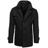 DStreet men's black coat CX0440 Cene