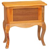  Bocni stol Prirodna 60 5 x 30 x 61 cm Čvrsto mahagonijsko drvo | shoptok.hr