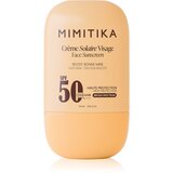 Mimitika Sun Face Sunscreen SPF50 zaštitna krema za lice za održavanje preplanulog tena SPF 50 50 ml | shoptok.hr