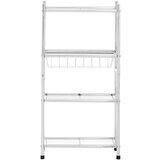 Premier Housewares Kopalniška polica v sijajno srebrni barvi 35x68 cm – | Shoptok.si