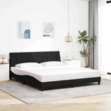 vidaXL okvir kreveta bez madraca crni 180x200 cm od tkanine | shoptok.hr