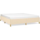 Posteljni okvir krem 180x200 cm blago, (20724891) | Shoptok.si