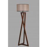 Opviq Rjava stoječa svetilka s tekstilnim senčilom (višina 149 cm) Maçka – | Shoptok.si