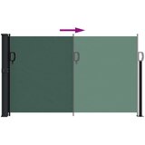  Uvlačiva bočna tenda tamnozelena 120 x 300 cm | shoptok.hr