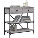  Konzolni stol siva boja hrasta 75x34 5x75 cm konstruirano drvo | shoptok.hr