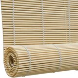 vidaXL Rolete za zatamnjivanje od bambusa 150x160 cm prirodna boja | shoptok.hr
