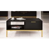  Klub stolić AUSTIN 100 - crna - zlatna | shoptok.hr