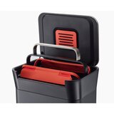 Joseph Joseph Črn jeklen koš za smeti s pedalom 30 l Titan – | Shoptok.si