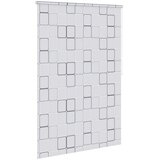  Roleta za tuš 140 x 240 cm s uzorkom kvadrata | shoptok.hr