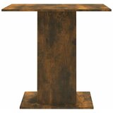  Blagovaonski stol boja dimljenog hrasta 80 x 80 x 75 cm drveni | shoptok.hr