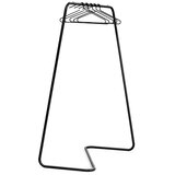 Spinder Design Črno jekleno stojalo za oblačila 118x160x57 cm Hang-On – Cene