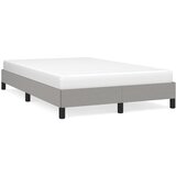vidaXL Okvir kreveta svjetlosivi 120 x 190 cm od tkanine Cijene