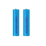  Punjive baterije ESPERANZA RECHARGEABLE Ni-MH AAA 1000MAH 2kom. blue, EZA101B | Eponuda.ba