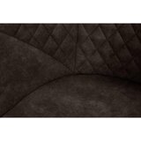 Kayoom SET NASLANJAČEV, les, tekstil rjava, črna | Shoptok.si