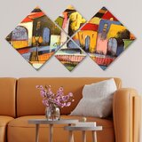Wallity slika 4MDF1042732249, 60x115 cm, 4 dela | ePonuda.com