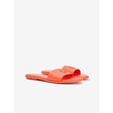 Tommy Hilfiger Orange Women's Leather Slippers - Women Cene