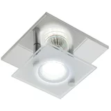 Eglo LED stropna svjetiljka Arborio (3 W, D x Š x V: 13,5 x 13,5 x 8,5 cm, Bijelo-krom, Topla bijela)