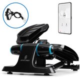 Capital Sports Galaxy Step, mini stepper, vrhunske tekalne površine, LCD zaslon, aplikacija, modra u