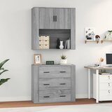  Visoka komoda siva sonome od konstruiranog drva | shoptok.hr