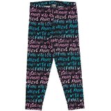 Leone 1947 Pajkice Girl Leggings Allover Print Pink Girl Črna Cene
