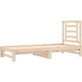 Dnevni ležaj na izvlačenje 2 x (90 x 190) cm masivna borovina | shoptok.hr