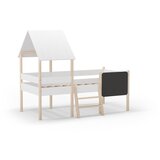 Marckeric Bijeli dječji krevet od masivnog bora u obliku kućice/podignuti 90x190 cm Mint – | shoptok.hr