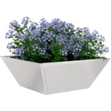 Metalna saksija Nehrđajući čelik Nehrđajući čelik 40 x 40 x 15 cm | shoptok.hr