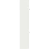  Ormarić za pohranu 2 kom. 60 x 40 x 210 cm Čelik - Bijela 60 cm 140 cm | shoptok.hr