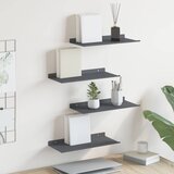  Lebdeća polica Zidne 4 pcs Antracit 40 x 18 x 2,5 cm Čelik | shoptok.hr