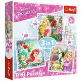 Trefl Sestavljanka 3v1 Disney princese | Shoptok.si