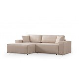 Atelier Del Sofa Pırlo corner left - ecru ecru corner sofa-bed | Eponuda.com