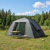  Kabinski šator Maslinasto zelena 400 x 210 x 180 cm Poliester | shoptok.hr