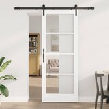  Klizna vrata ORKDAL Bijela i crna 83 x 211 cm | shoptok.hr