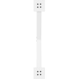  Noge za blagovaonski stol u obliku slova X, 2 kom, bijele, 80 x (72-73) cm, čelik | shoptok.hr