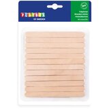 Playbox dekorativne lesene palčke z zaobljenimi robovi 110x10mm, paket 96 kosov. | Shoptok.si