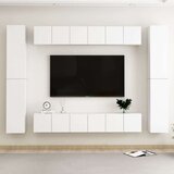  10-dijelni set TV ormarića bijeli od iverice | shoptok.hr