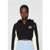 Dangerous DNGRS Women's cropped sweatshirt Hoody Wallart black | Shoptok.si