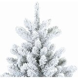 vidaXL Umjetno božićno drvce s nogom with LEDs s stalakom 210cm PVC | shoptok.hr