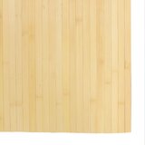  Tepih pravokutni svijetli prirodni 80 x 100 cm od bambusa | Eponuda.ba