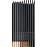 Faber-Castell Barvice Black Edition Skin, 12 kosov | Shoptok.si