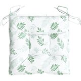  Jastuci za stolice 6 kom s uzorkom lišća 40x40x7 cm od tkanine | shoptok.hr