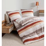 Janine POSTELJNINA 135/200 cm mako saten oranžna | Shoptok.si