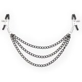 Ohmama Fetish Black Nipple Clamps with Multi Chains Cijene