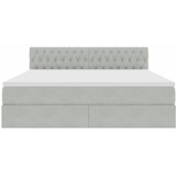  s od storage Svijetlo siva 180 x 200 cm Baršun | shoptok.hr