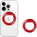 Techsuit MagSafe telefonski prsten (MPR2) – Okrugli oblik- aluminijska legura – crveni | shoptok.hr