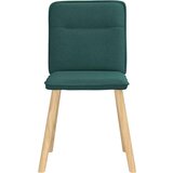  Jedilni stoli 6 kosov temno zeleno blago, (21822473) | Shoptok.si