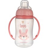 Canpol Cute Animals Training Cup šalica za učenje pijenja Rabbit 6m+ 320 ml | shoptok.hr