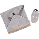 Moulin Roty Peškir sa kapuljačom Les Moustaches | ePonuda.com
