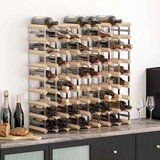  Stalak za vino za 72 boce od masivne borovine | shoptok.hr